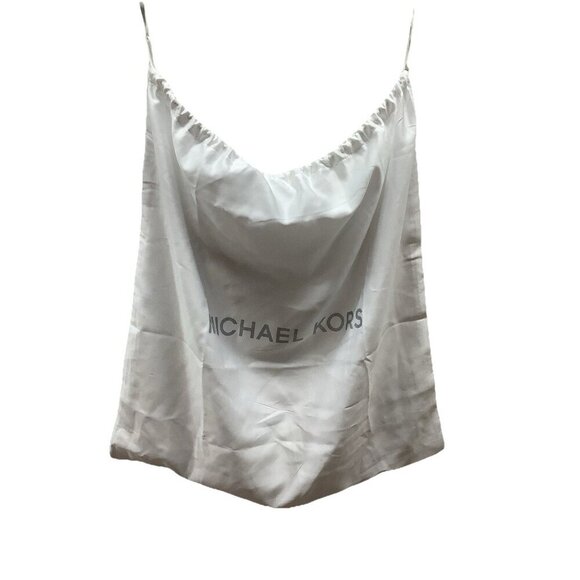 Michael Kors Dust Bag White Drawstring Handbag Cover Storage LRG 18" x 18" - Picture 2 of 7
